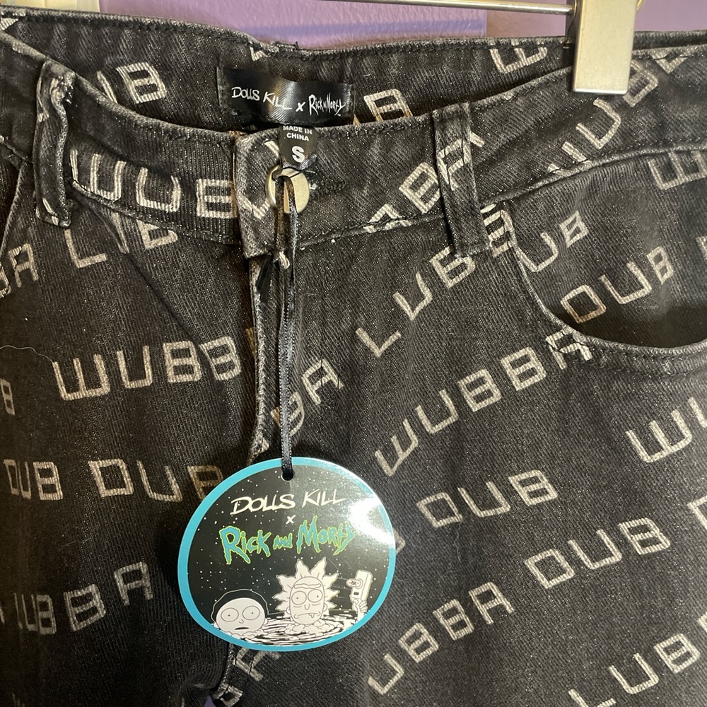Dollskill X Rick & Morty Jeans - Picture 4 of 4
